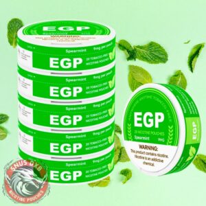 EGP Spearmint Nicotine Pouches