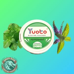 Yuoto Peppermint Nicotine Pouches